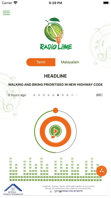 Скриншоты Radio Lime
