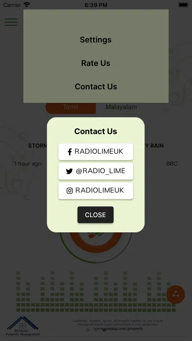 Скриншоты Radio Lime