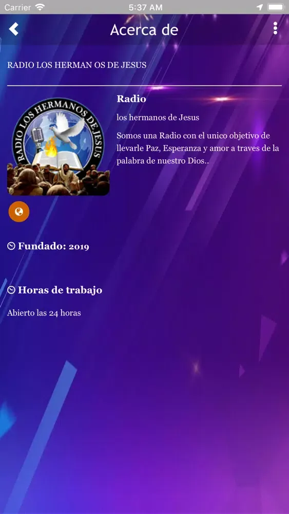 Radio Los Hermanos de Jesus應用截圖