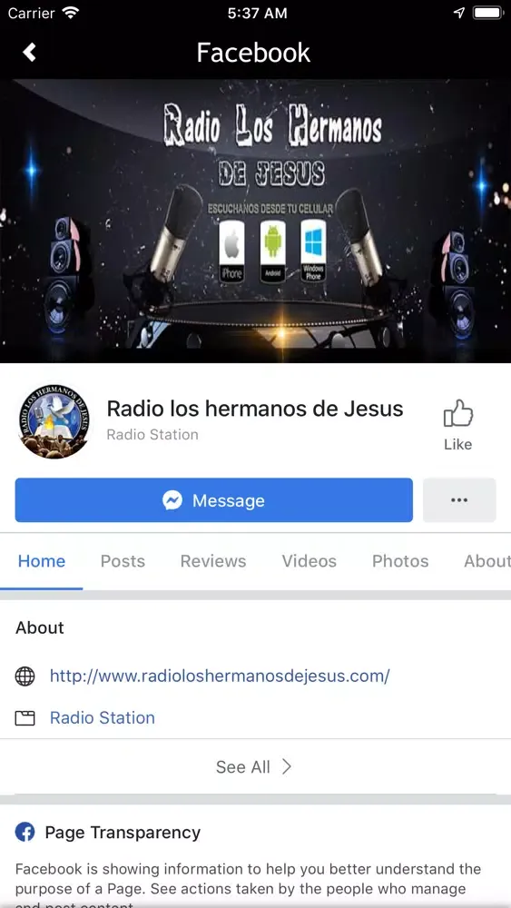 Radio Los Hermanos de Jesus應用截圖