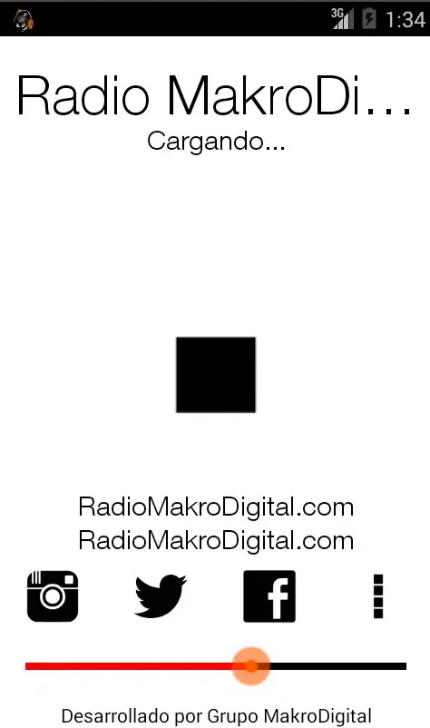 Zrzuty ekranu Radio MakroDigital