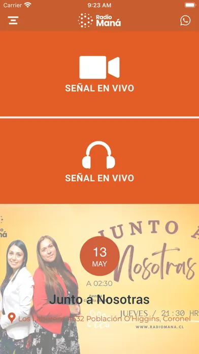 Radio Maná স্ক্রিনশট