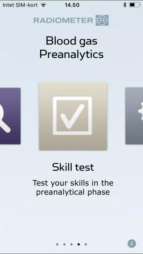 Blood gas - Preanalytics Screenshots