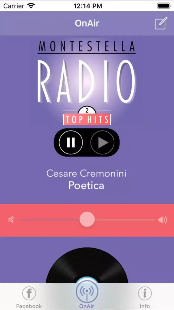 Capturas de tela do Radio Monte Stella 2