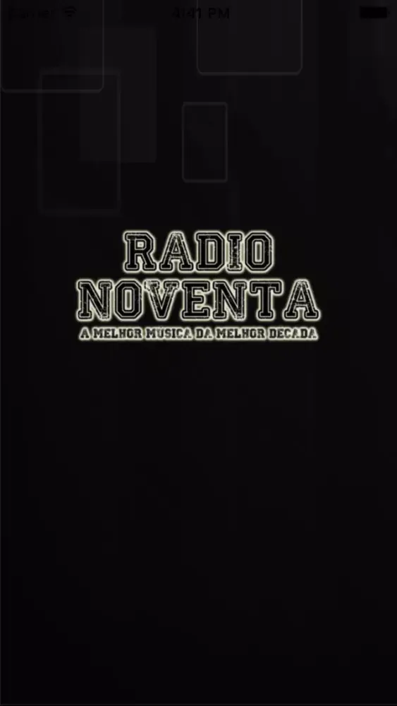 Screenshot di Rádio Noventa