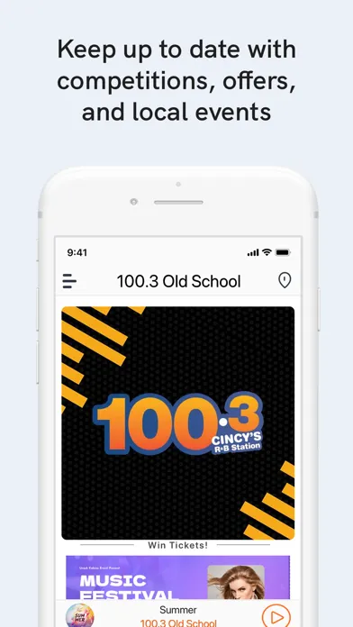 100.3 Old School Screenshots