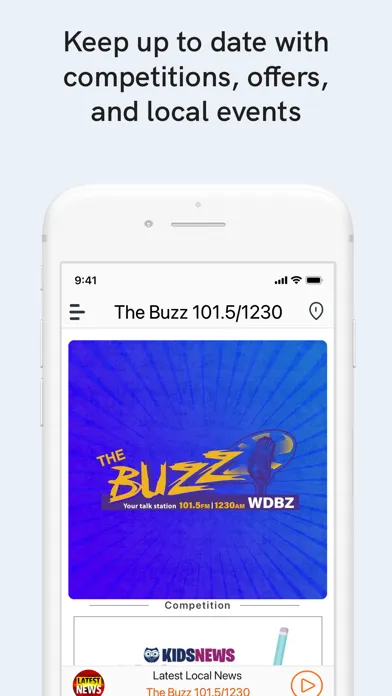 The Buzz 101.5/1230 스크린샷