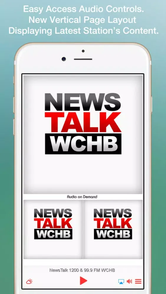 NewsTalk 1200 & 99.9 FM WCHB スクリーンショット