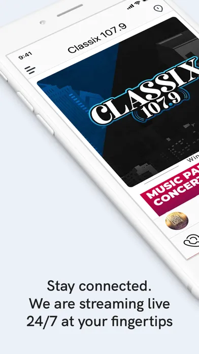 Classix 107.9 Screenshots