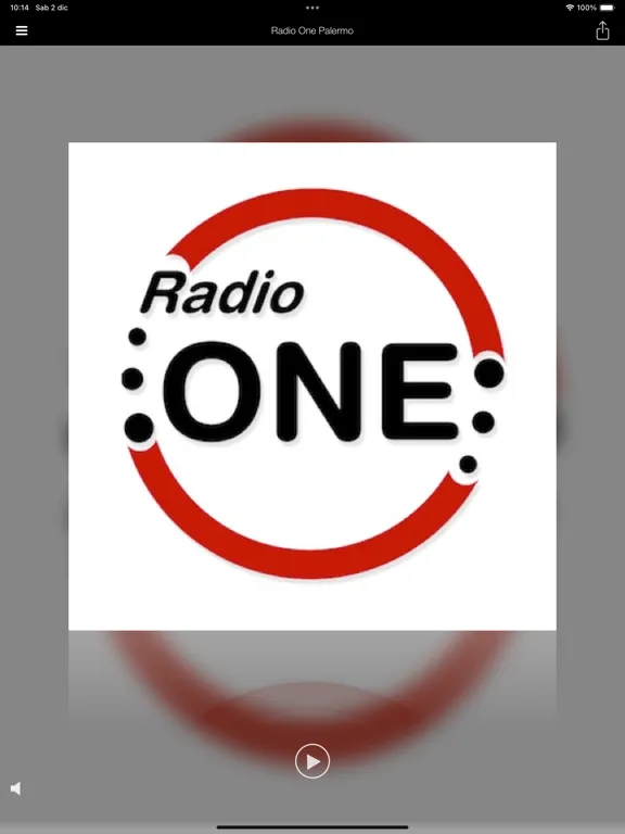 Zrzuty ekranu RadioOnePalermo - AppUfficiale iPad 