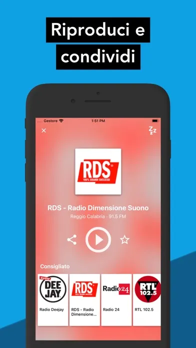 Radio FM Italy应用截图