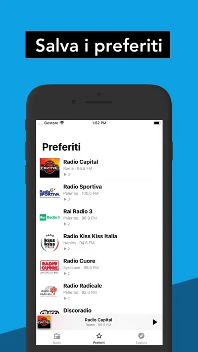 Radio FM Italy应用截图