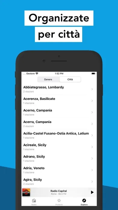 Radio FM Italy应用截图