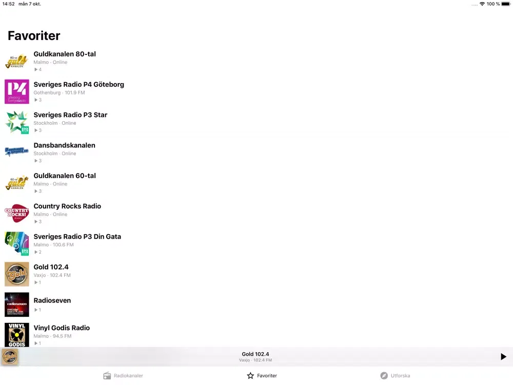 صور Radio Sweden FM iPad 