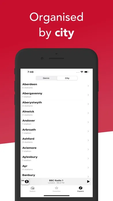 Скриншоты Radio UK - Live FM stations