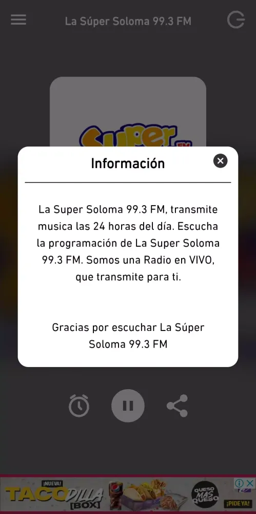 La Súper Soloma 99.3 FM应用截图