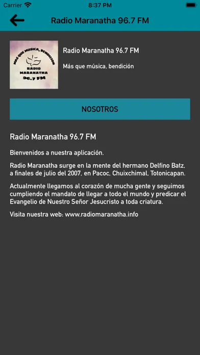 Radio Maranatha 96.5 FM应用截图