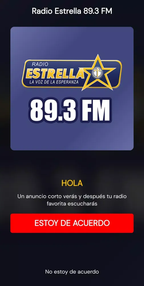 Radio Estrella 89.3 FM应用截图
