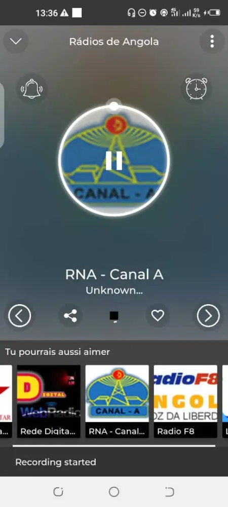 Rádios de Angola + Gravador স্ক্রিনশট