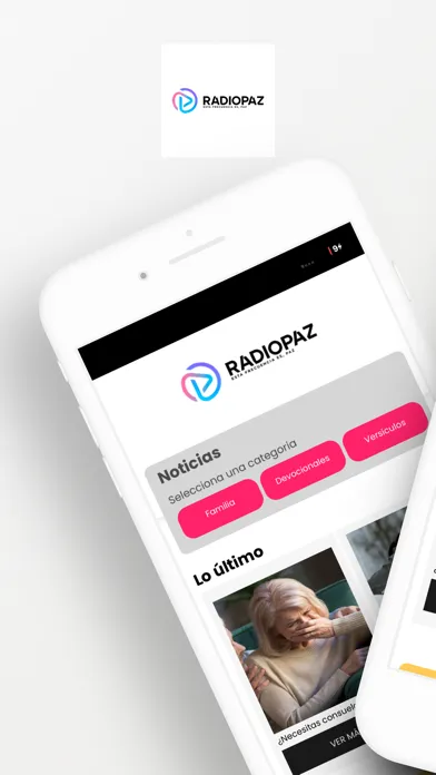 Tangkapan skrin Radio Paz