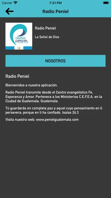 Radio Peniel Ekran Görüntüleri