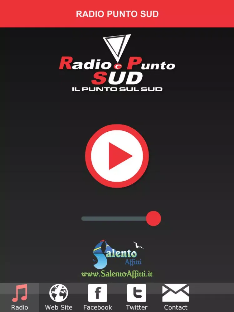Tangkapan skrin Radio Punto Sud iPad 