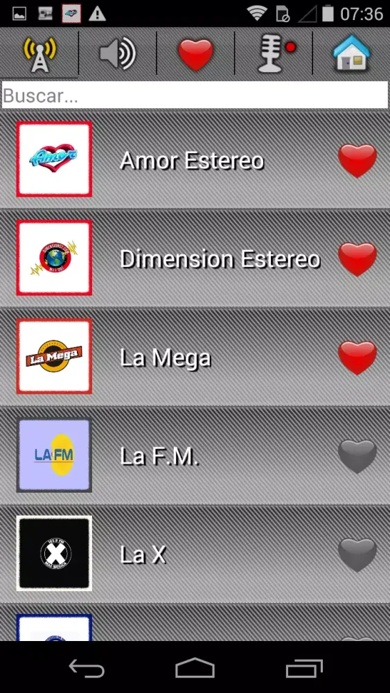 Скриншоты Radios Colombia