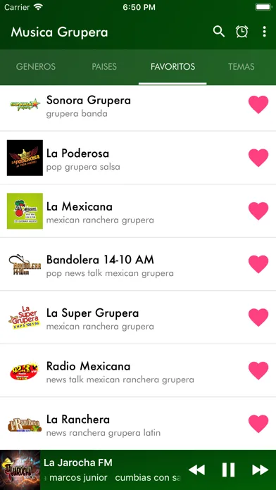 Capturas de pantalla de Musica Grupera Radios