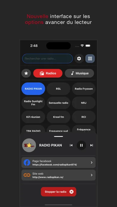 radio réunion 974 fm info Screenshots