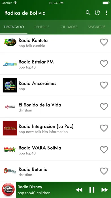 Radios de Bolivia en Vivo应用截图
