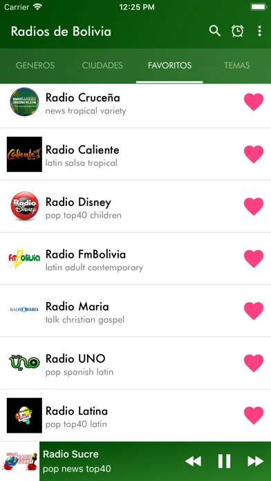 Radios de Bolivia en Vivo应用截图