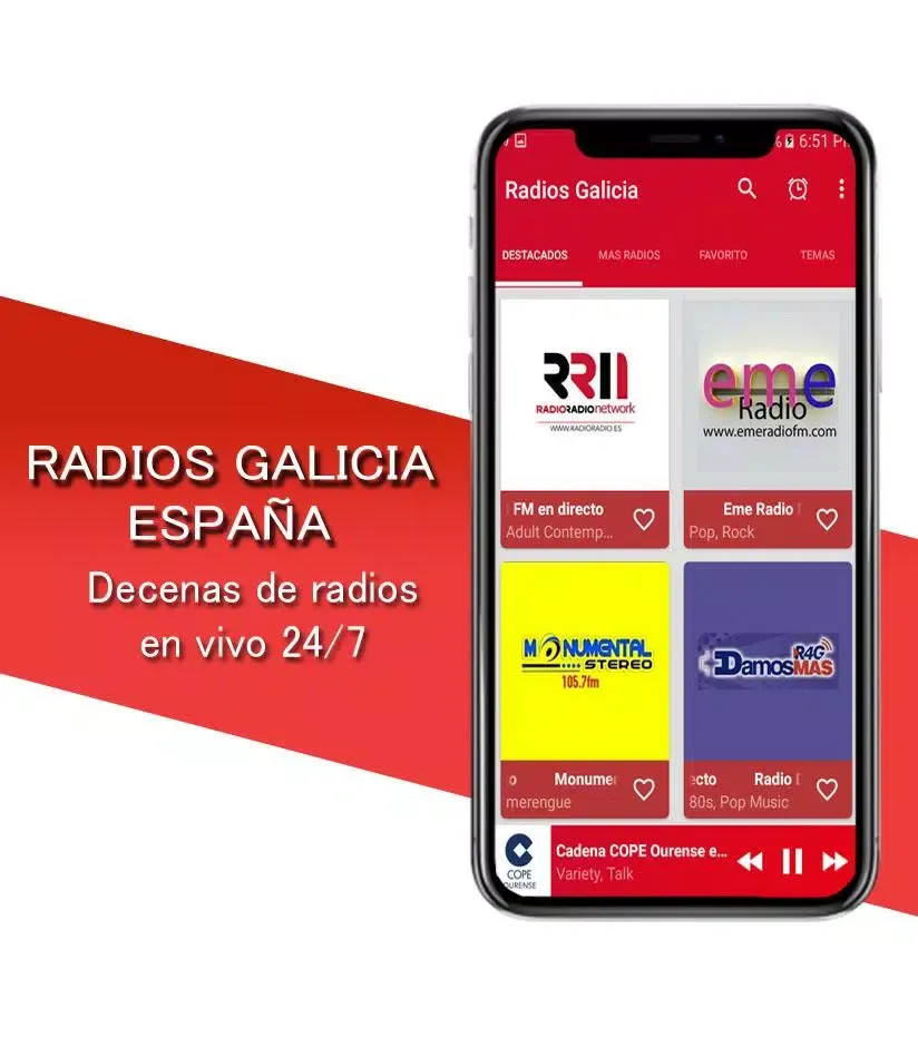 Radios de Galicia سکرین شاٹس