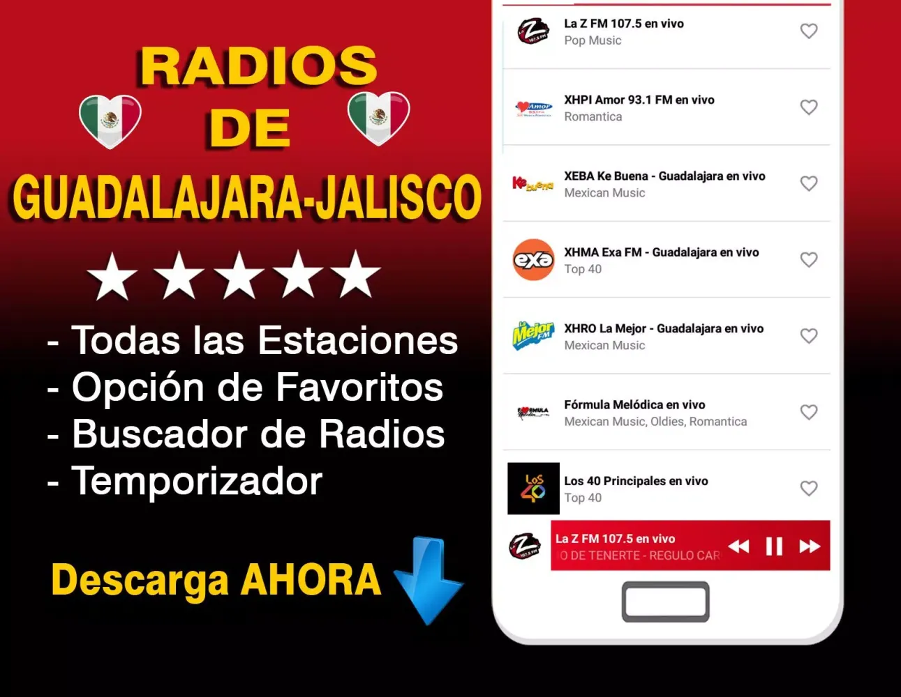 Capturas de pantalla de Radios de Guadalajara Jalisco