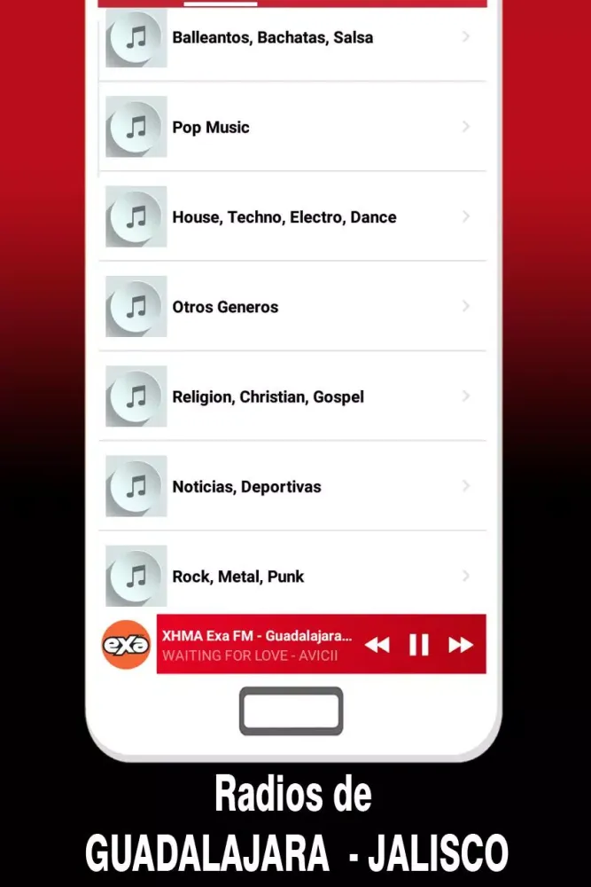 Capturas de pantalla de Radios de Guadalajara Jalisco