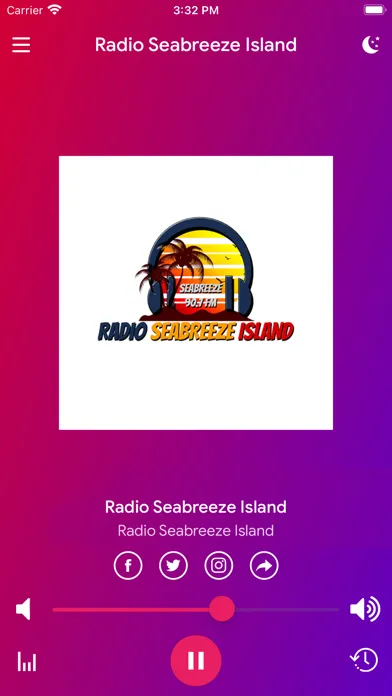 Скриншоты Radio Seabreeze Island FM