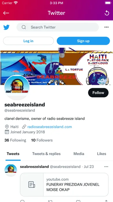 Скриншоты Radio Seabreeze Island FM