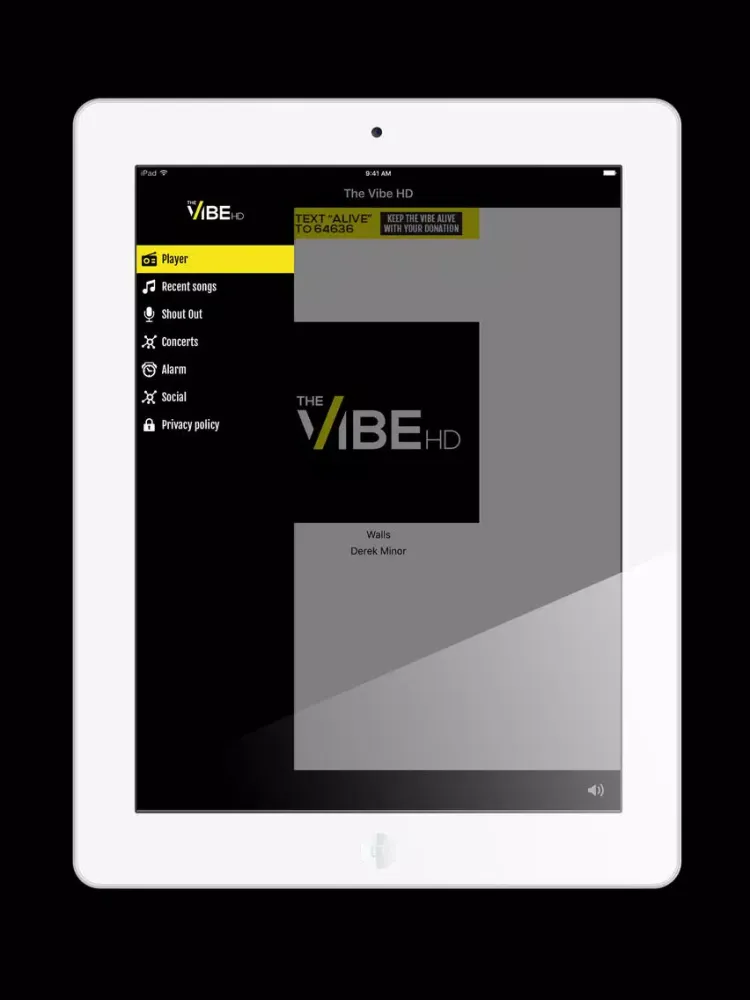 Captures d'écran de The Vibe HD iPad 