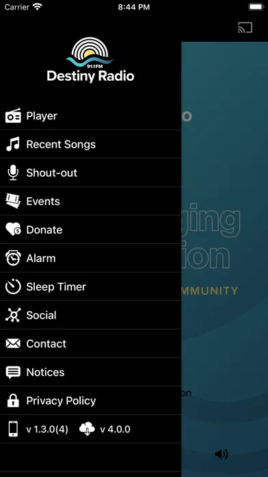 Destiny Radio স্ক্রিনশট
