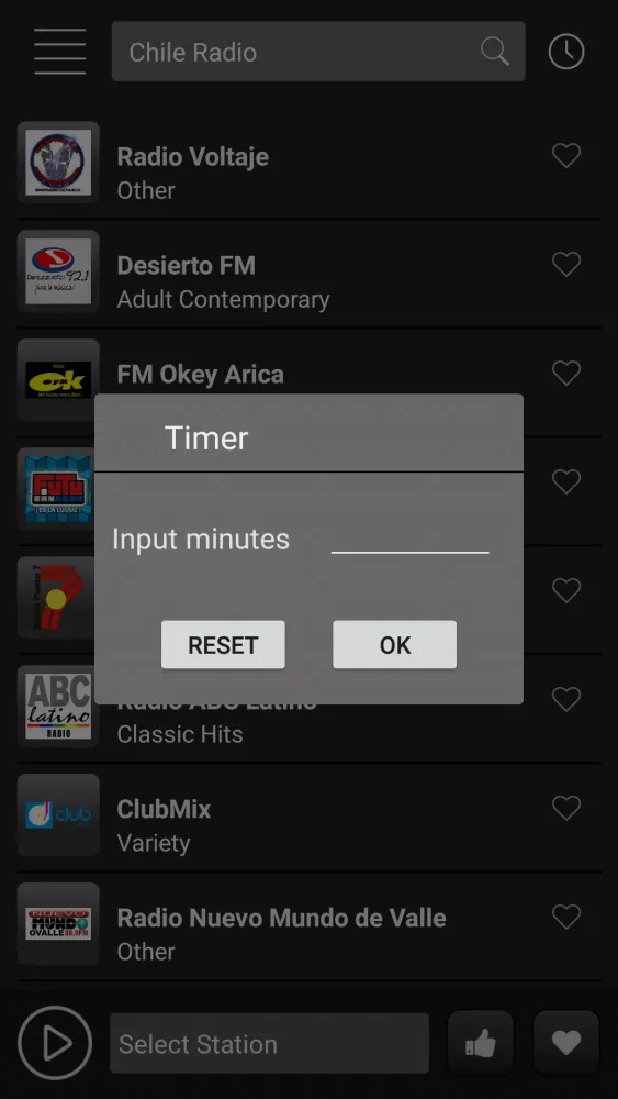 Chile Radio Screenshots