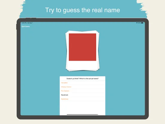 Swatch This iPad  Screenshots