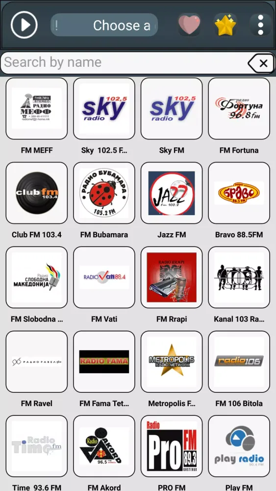 Macedonia Radio Online Screenshots