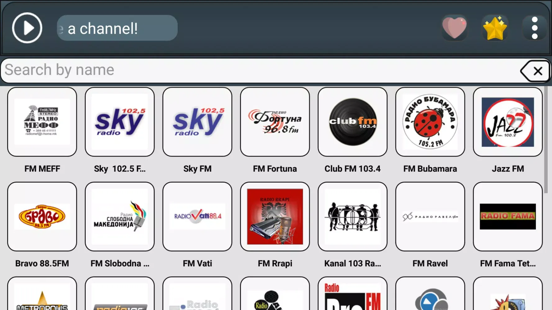 Macedonia Radio Online Screenshots