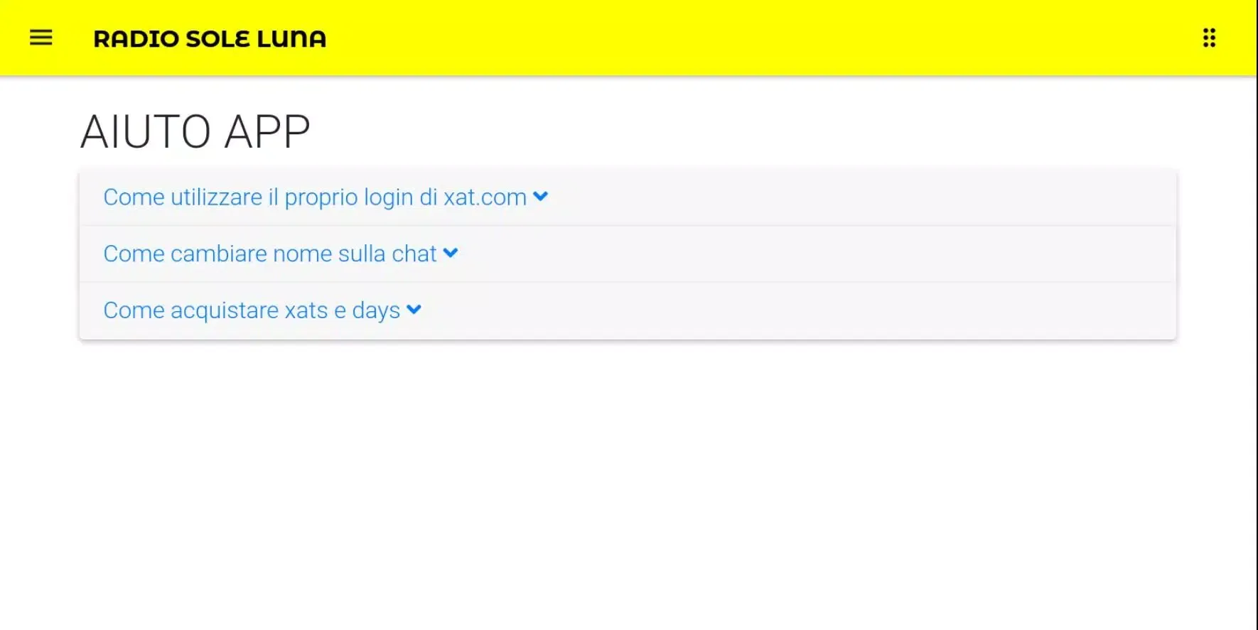 Radio Sole Luna Screenshots