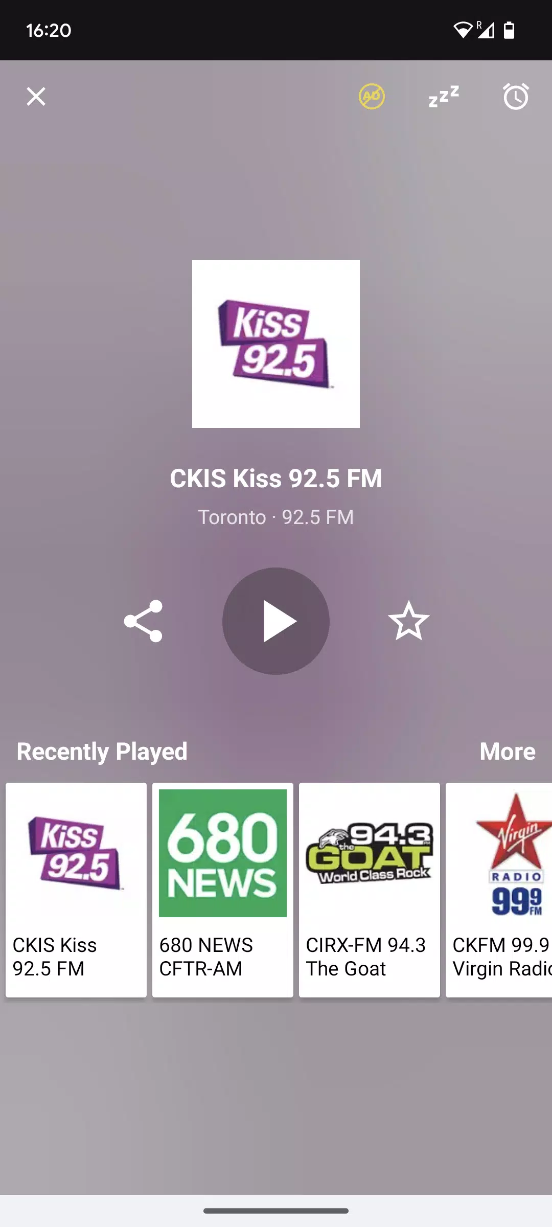 Radio FM Canada Screenshots