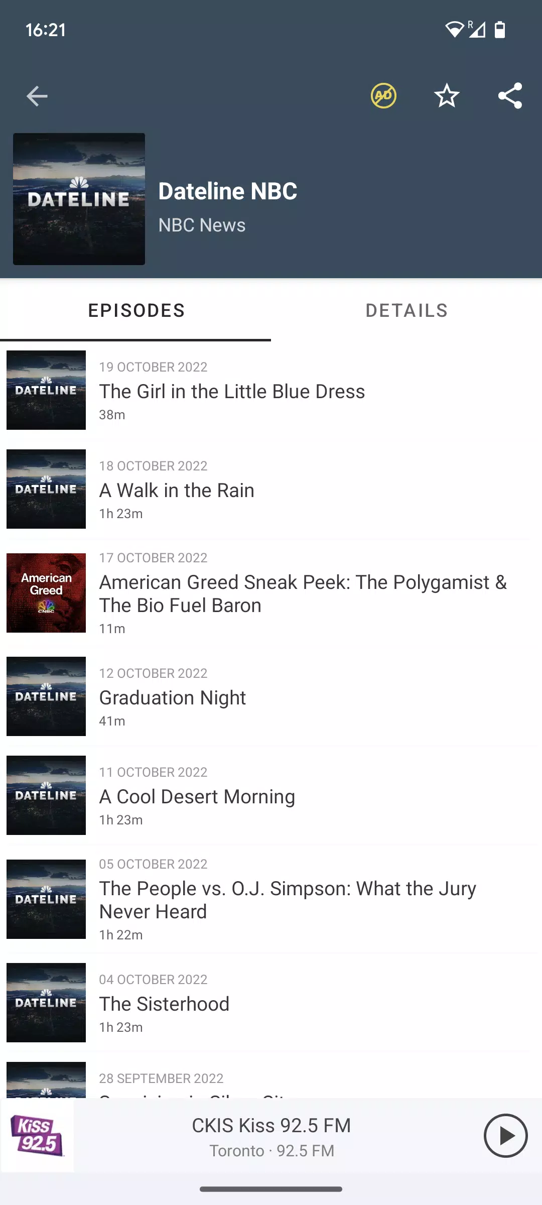 Radio FM Canada Screenshots