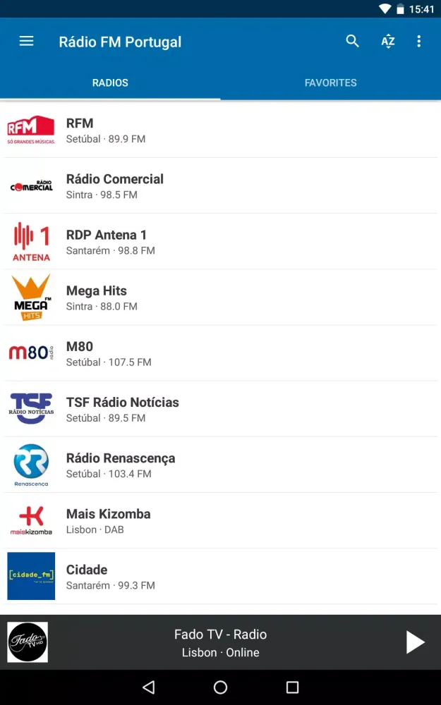 Radio FM Portugal | Rádio FM Screenshots