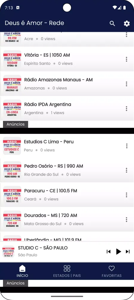DEUS É AMOR - REDE DE RADIOS Screenshots