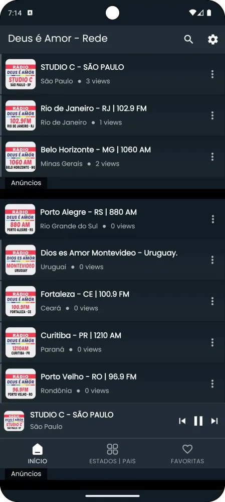 DEUS É AMOR - REDE DE RADIOS Screenshots