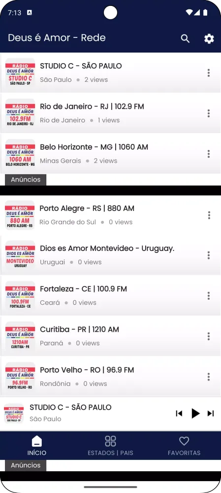 DEUS É AMOR - REDE DE RADIOS Screenshots
