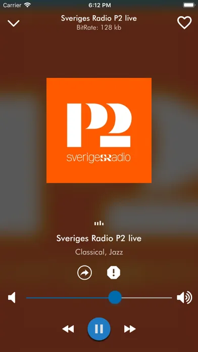 Sweden Radio Live スクリーンショット